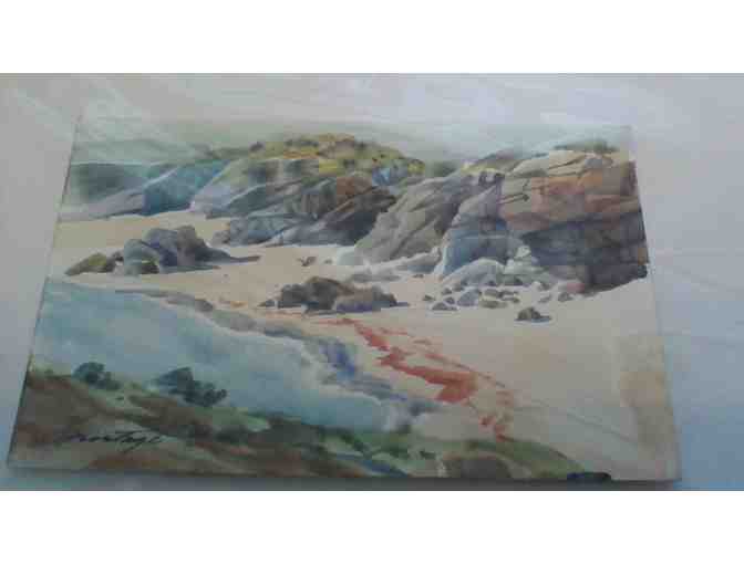 Set of 3-Harrison Groutage Watercolor Pieces