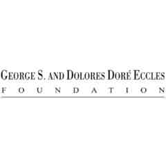 Sponsor: George S. & Dolores Dore Eccles Foundation