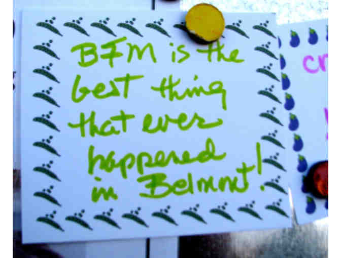 $50 Coupon to Belmont Farmer's Market