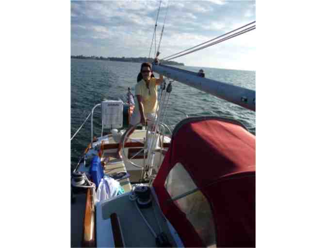 Sailing and Swimming on Buzzards Bay