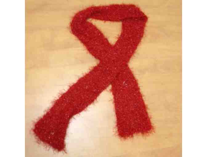 Hand-knit Evening Scarf