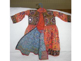 Girls dress from India, approx sz 2T