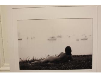 Photograph of Reclining Nude, Belfast Harbor
