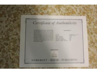 Limited Edition Print 'Thinking of You' in Gold Frame