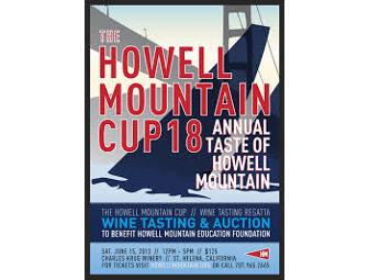 Amazing Howell Mountain Wines & Party for the St. Helena & Calistoga Family Centers