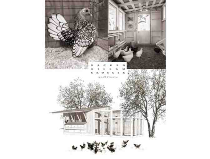Cluckingham Palace -- A Royal Chicken Coop, Complete with a Pair of Sebrights