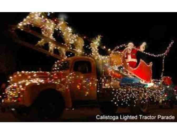 Annual Calistoga Lighted Tractor Parade, December 7, 2019