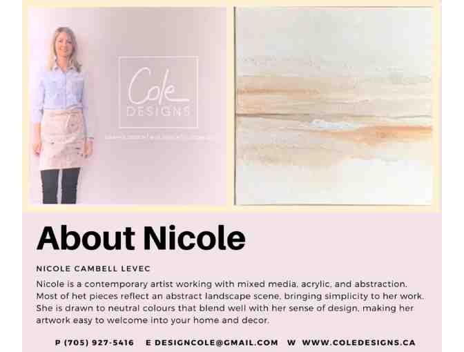 Cole Designs Original Acrylic Abstract Painting