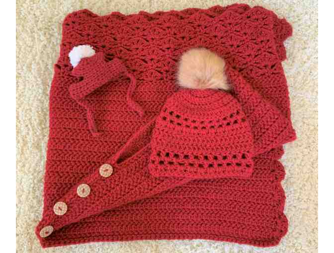 Handcrafted Cape, Toque and Pet Hat