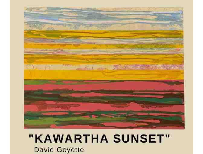 'Kawartha Sunset' by David Goyette