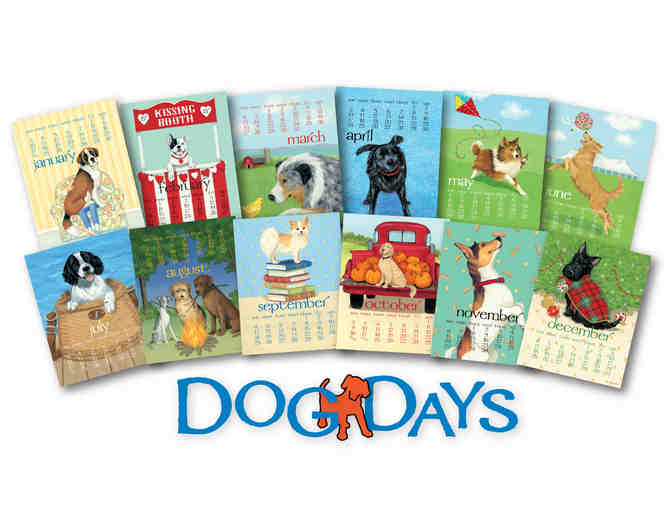 2016 Dog Days - art for everyday calendar