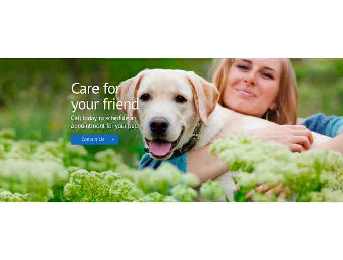 Gift certificate to Mann Memorial Vet Clinic in Arundel