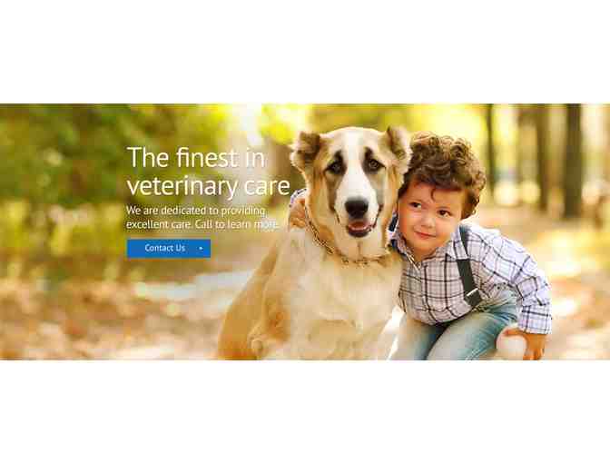 Gift certificate to Mann Memorial Vet Clinic in Arundel