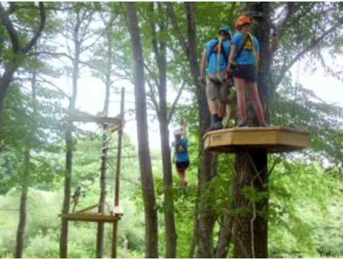 NEW ITEM: Adult and Child pass on Take Flight's Aerial Adventure Course in Kittery!