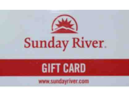 NEW ITEM: Sunday River Gift Card