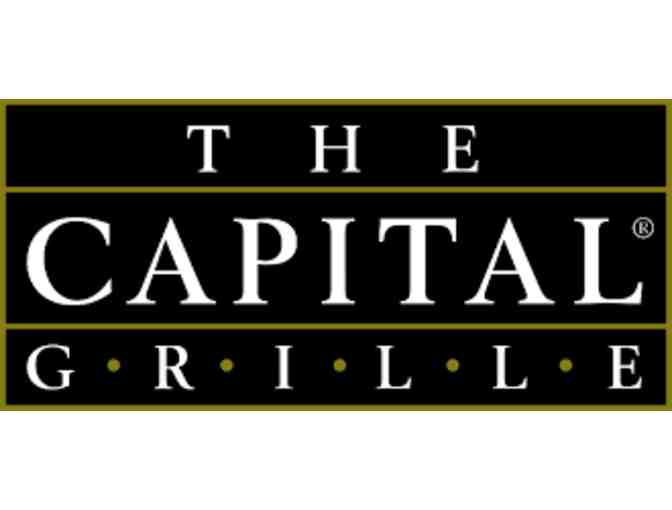 $100 Gift Card to Capital Grille, Steak Knives Set and Bottle of Wine - Photo 1