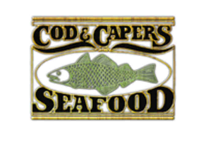 $75  Gift Certificate to Cod & Capers Seafood Marketplace and Cafe - Photo 1