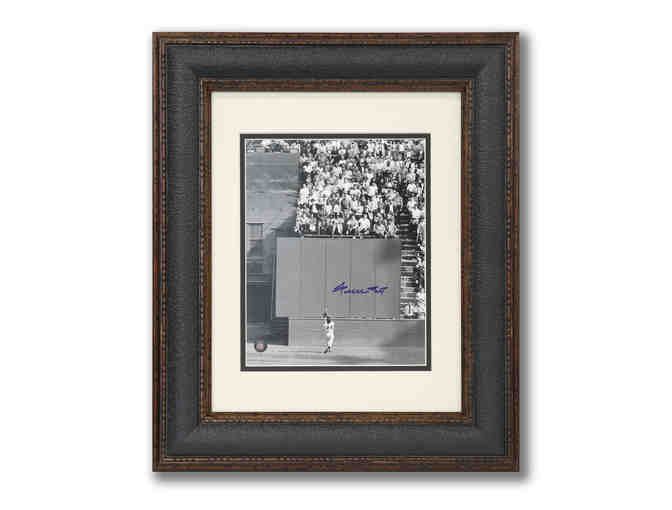 Willie Mays Framed Photograph - Signed
