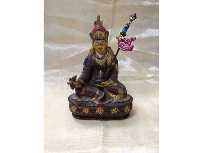 Hand-Painted Guru Rinpoche Statue