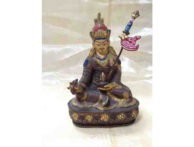 Hand-Painted Guru Rinpoche Statue