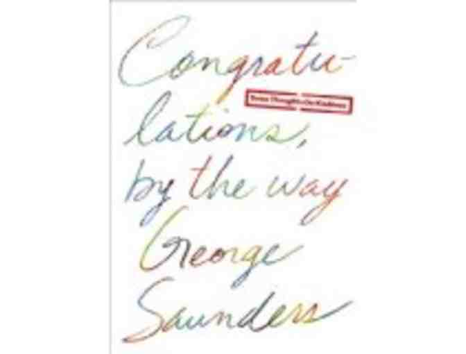 Consultation by acclaimed writer George Saunders