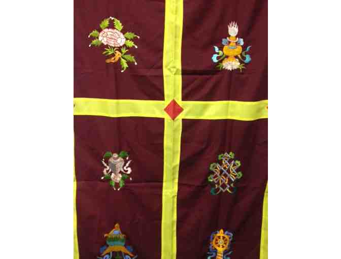 Embroidered Traditional Tibetan Door Hanging