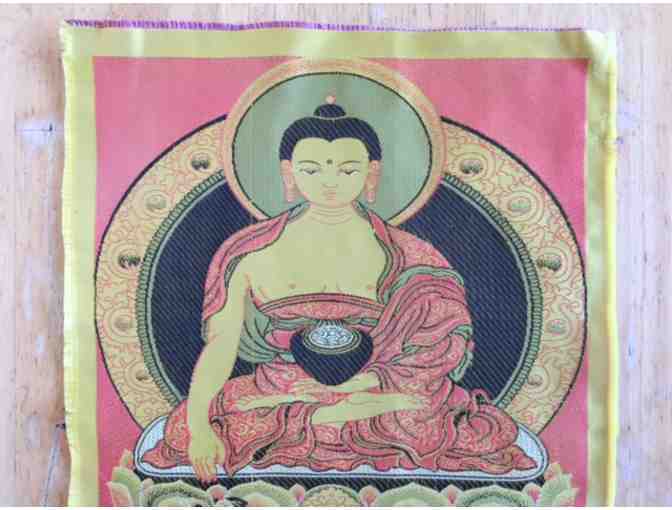 Buddha Shakyamuni on Silk Textile