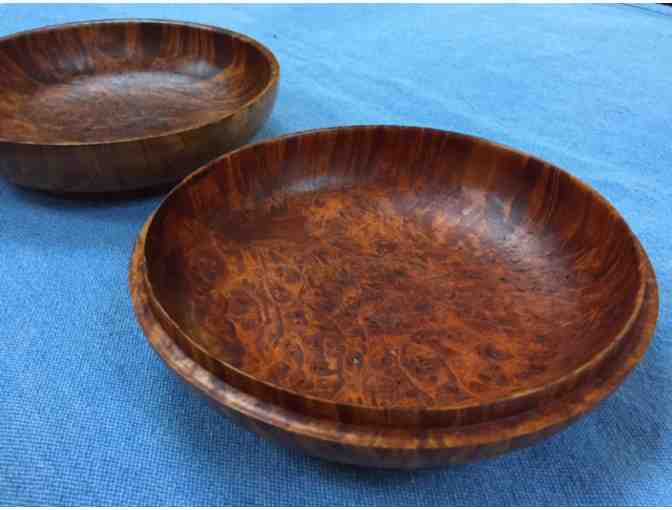 Bhutanese Wooden Bowl (Dhapa) with Lid
