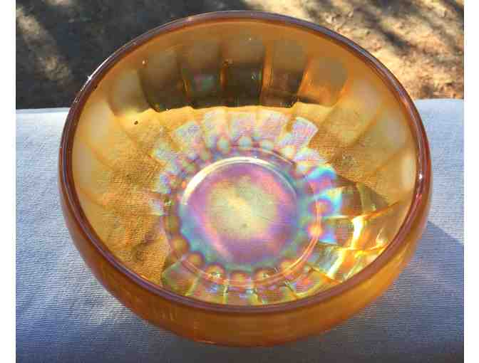 Carnival Ware Glass Bowl
