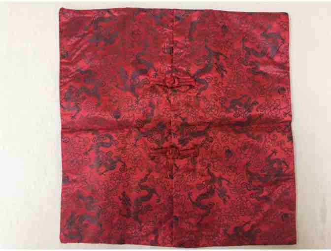 Red and Gold Chinese Style Pillow Case