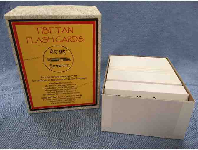 Set of Tibetan Flash Cards
