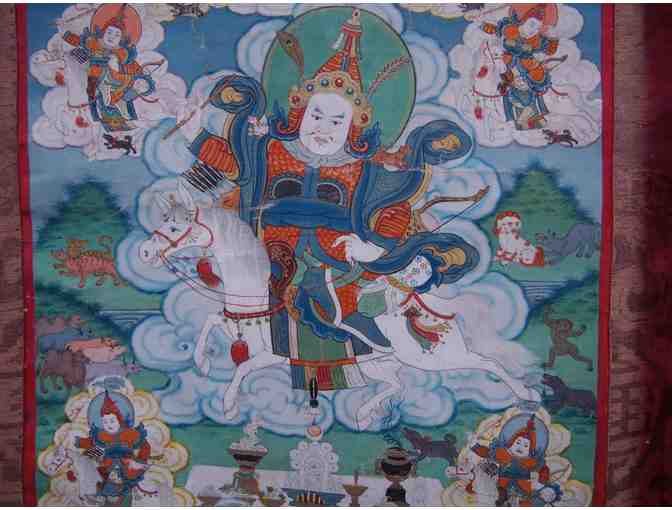 King Gesar of Ling Thangka