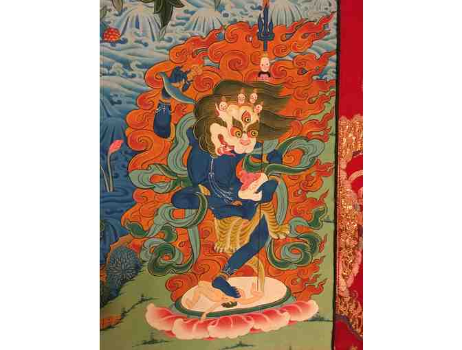 Guru Rinpoche Thangka Blessed by Lama Tharchin Rinpoche