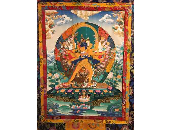 Kalachakra Thangka Blessed By His Holiness Penor Rinpoche