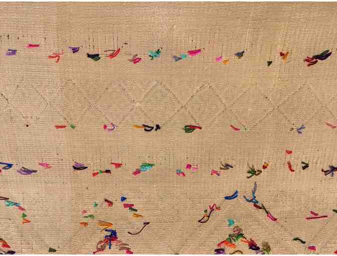 Bhutanese Hand Woven Silk Table Cloth