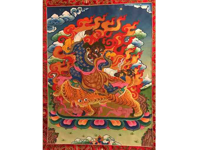 Dorje Drolod Thangka Blessed by Lama Tharchin Rinpoche