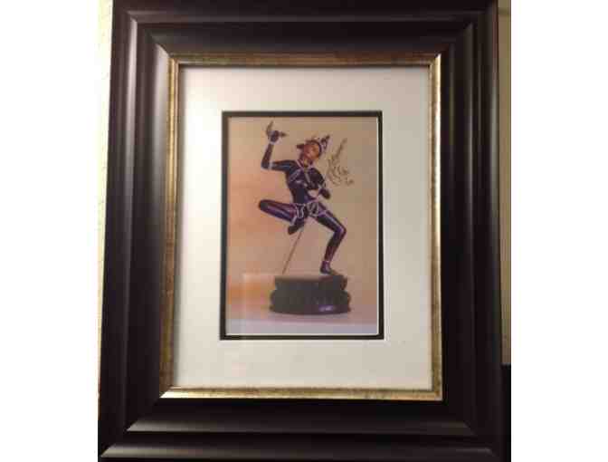 Framed Photo of Thinley Norbu Rinpoche's Statue of Troma