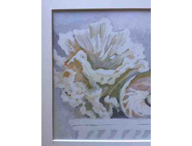 Sea Shells Watercolor Print