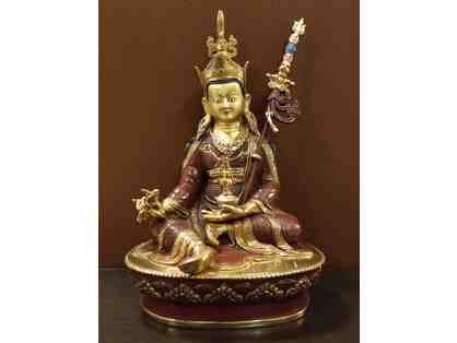 Guru Rinpoche Statue Blessed By Dudjom Yangsi Rinpoche