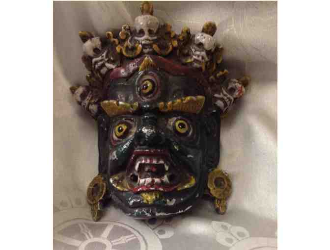Wrathful Tibetan Deity Mask