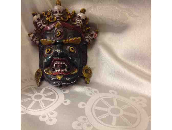 Wrathful Tibetan Deity Mask