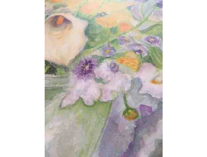 Floral Bouquet Watercolor Print