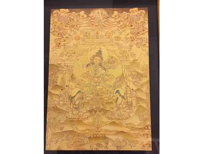 Manjushri Thangka, Bodhisattva of Wisdom