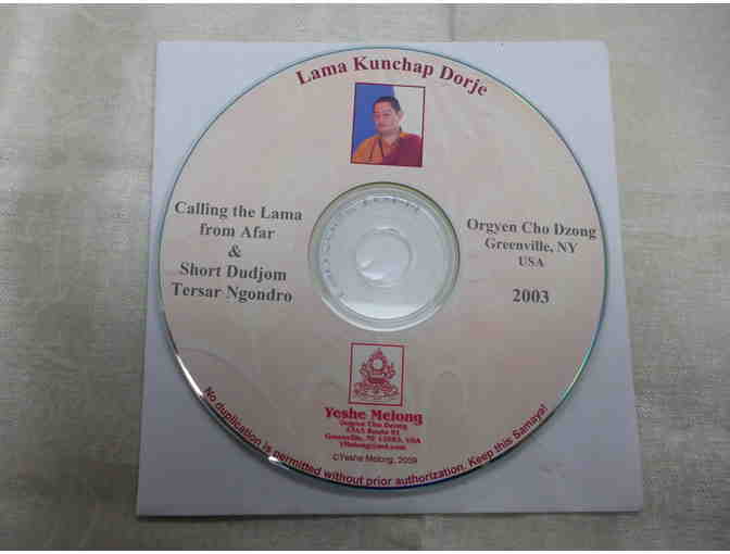 Lama Kunchap Dorje CD 'Calling the Lama' and 'Ngondro'