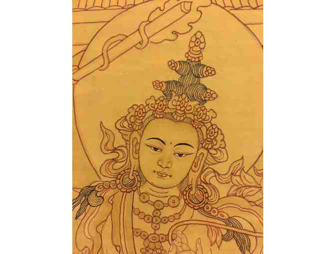 Manjushri Thangka, Bodhisattva of Wisdom