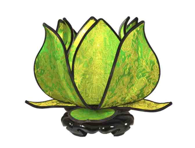 Lotus Lamp on Stand