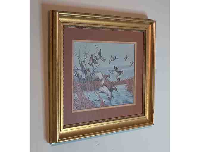 'Ducks in Flight' Signed print by Charles E. Murphy