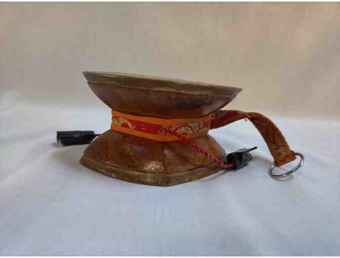 Damaru (Tibetan Hand Drum) with tail
