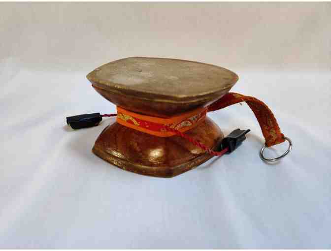 Damaru (Tibetan Hand Drum) with tail