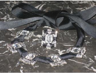 Stella & Dot Luxe Jewelry Matching Necklace/Ring Set
